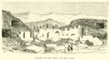 Quarry of the Period of the Incas